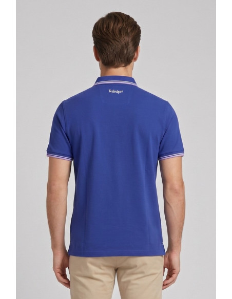 Refrigue polo in piquet di cotone stretch R5017M261 [dd256a52]