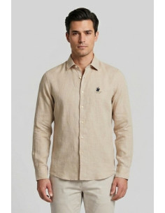 Beverly Hills Polo Club camicia in lino Uran [d918ac60]