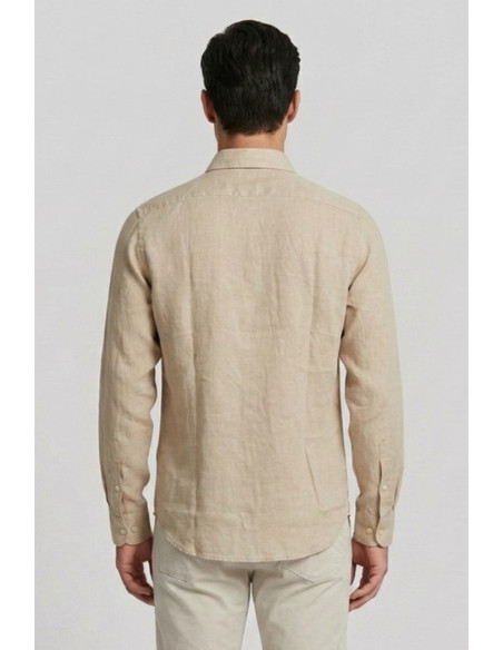 Beverly Hills Polo Club camicia in lino Uran [003eef6d]