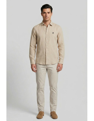 Beverly Hills Polo Club camicia in lino Uran [b7232e69]