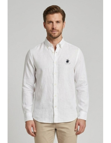Beverly Hills Polo Club camicia in lino Uran [fdce0b69]