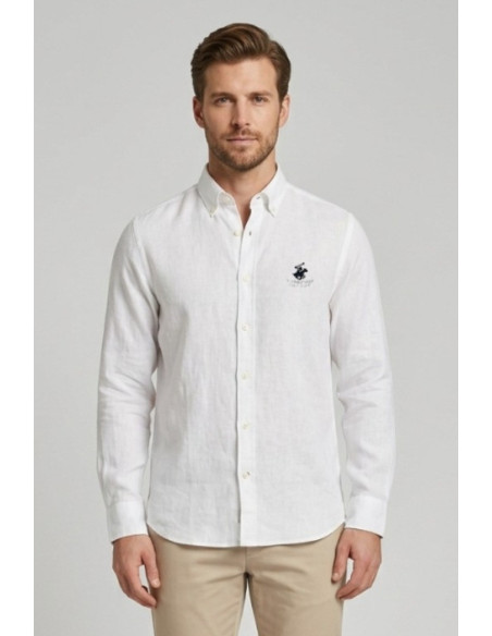 Beverly Hills Polo Club camicia in lino Uran [fdce0b69]