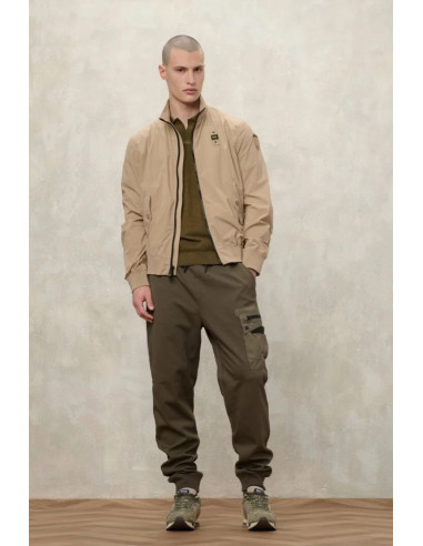 Blauer bomber leggero sfoderato Alwin 26SBLUC04201-007124 [97ef022a]