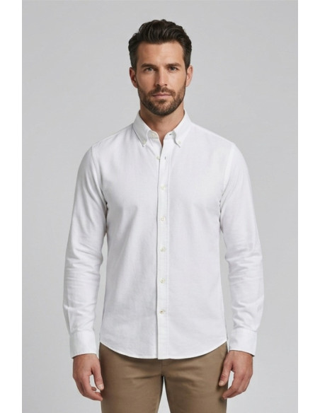 Guy camicia botton down in cotone Custom915-1170 M50091 [6c8b8c60]