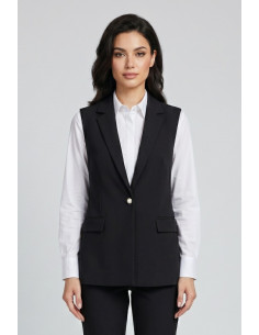 PDK gilet in tessuto stretch 057021 [622b10e7]