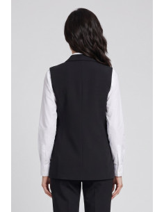 PDK gilet in tessuto stretch 057021 [622b10e7] 2