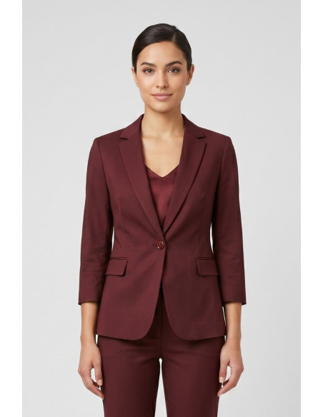 PDK giacca monopetto in cotone stretch 057026 [f2cc44e2]