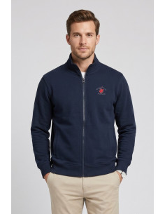 Beverly Hills Polo Club felpa a zip in cotone F450186 [96cae159]