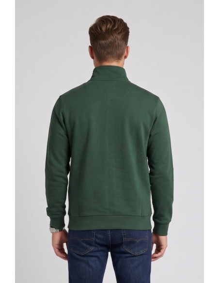 Beverly Hills Polo Club felpa a zip in cotone F450186 [b59470b7]