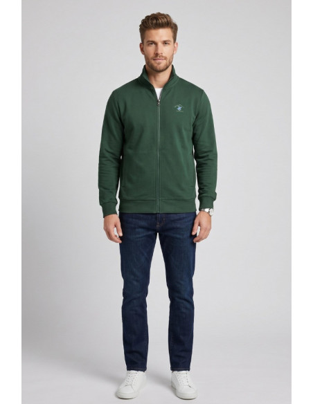 Beverly Hills Polo Club felpa a zip in cotone F450186 [0289b1b3]