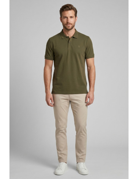 Urban Ring polo in piquet di cotone UR1110013 [b6ea482b]