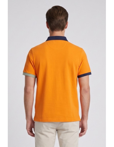 North Sails polo in piquet di cotone con dettagli a contrasto 692661 [8e16a5c2]
