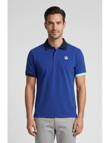 North Sails polo in piquet di cotone con dettagli a contrasto 692661 [6f5423c1]