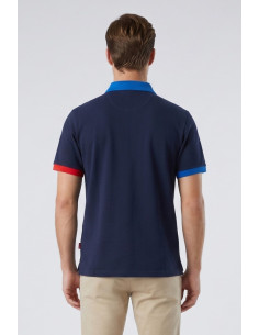 North Sails polo in piquet di cotone con dettagli a contrasto 692661 [63c50db8] 2