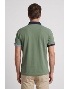 North Sails polo in piquet di cotone con dettagli a contrasto 692661 [99bddf5b] 2