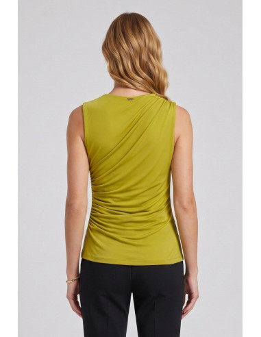 Markup t-shirt smanicata con drappeggi MW1610111 [7f5463ff]