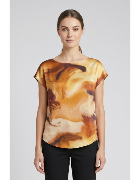 Markup t-shirt in viscosa a fantasia MW1610116 [94970537]