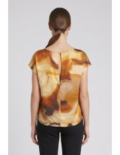 Markup t-shirt in viscosa a fantasia MW1610116 [94970537] 2
