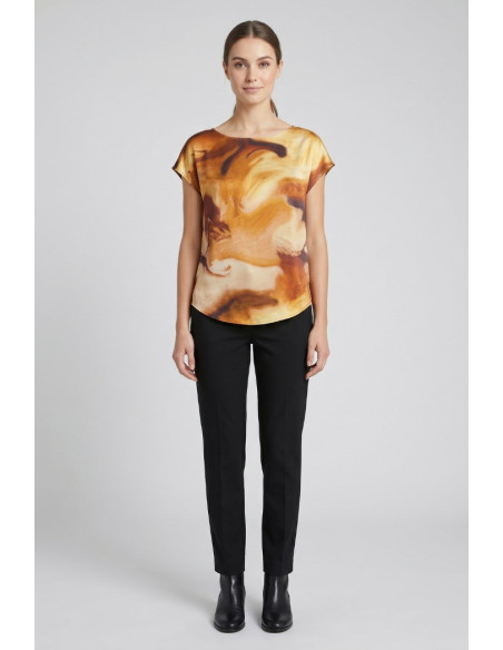 Markup t-shirt in viscosa a fantasia MW1610116 [faac873e]