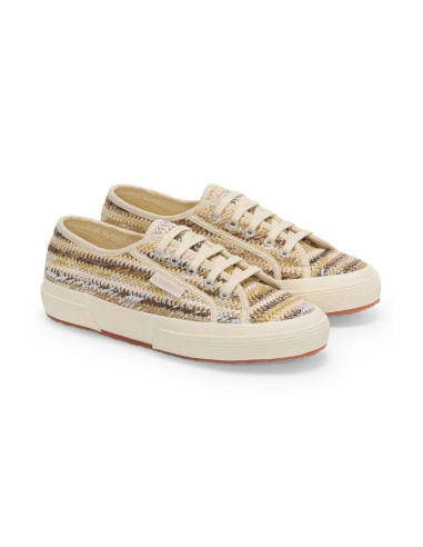 Superga sneaker con tomaia in raffia 2750 Raffia [a678f21e]