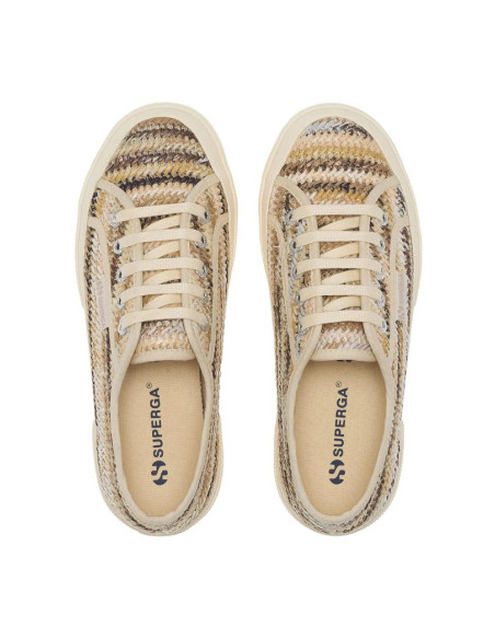 Superga sneaker con tomaia in raffia 2750 Raffia [14357404]
