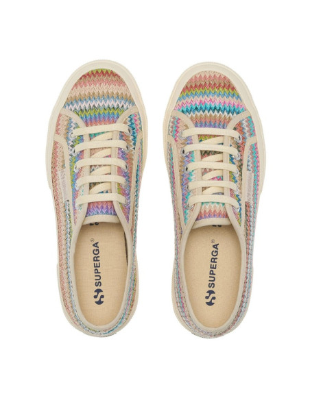 Superga sneaker con tomaia in raffia 2750 Raffia [b94d58da]