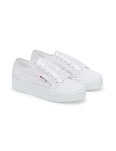 Superga sneaker platform in macramè 2740 Flower Macramè [65d09221] 2