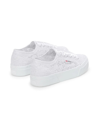 Superga sneaker platform in macramè 2740 Flower Macramè [0beb1028]