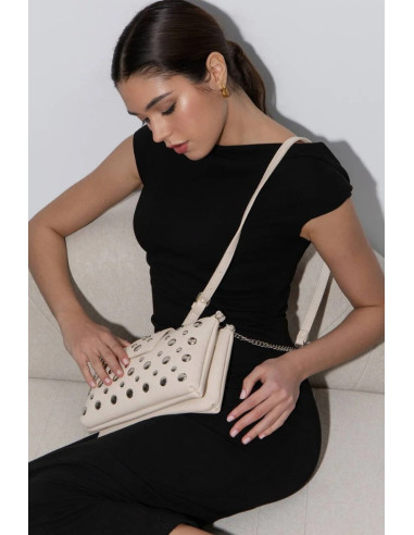 Xti borsa a tracolla con borchiette 184569 [0d8ef349]