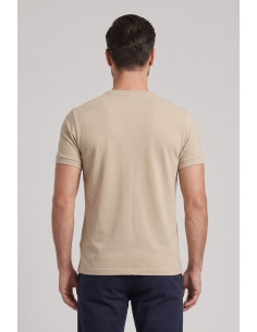 US Polo ASSN t-shirt in piquet di cotone con logo ricamato Bren US43154006 [4287e818] 2