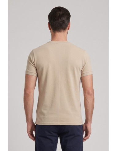 US Polo ASSN t-shirt in piquet di cotone con logo ricamato Bren US43154006 [9ba1ab15]