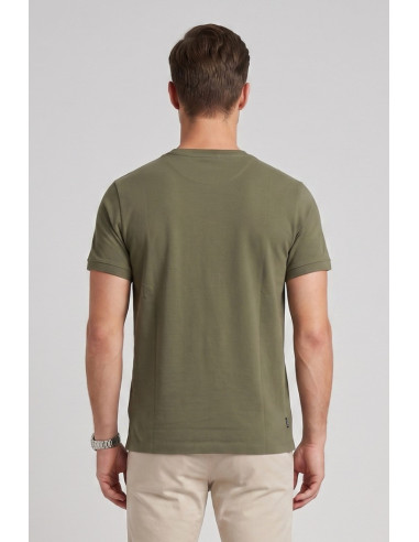 US Polo ASSN t-shirt in piquet di cotone con logo ricamato Bren US43154006 [de1164f9]