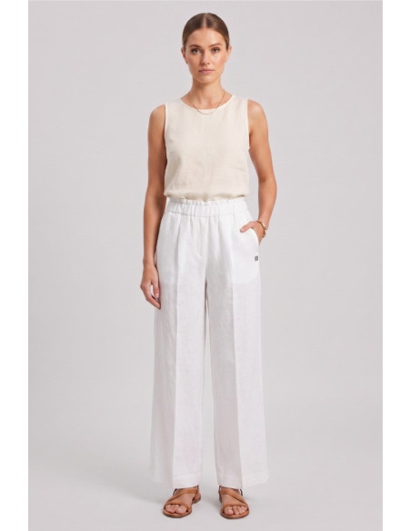 Markup pantalone in lino MW15104 [6838dc8b]
