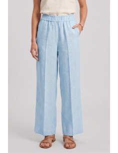 Markup pantalone in lino MW15104 [954f9457]