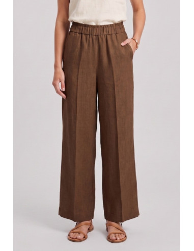 Markup pantalone in lino MW15104 [5f01f369]