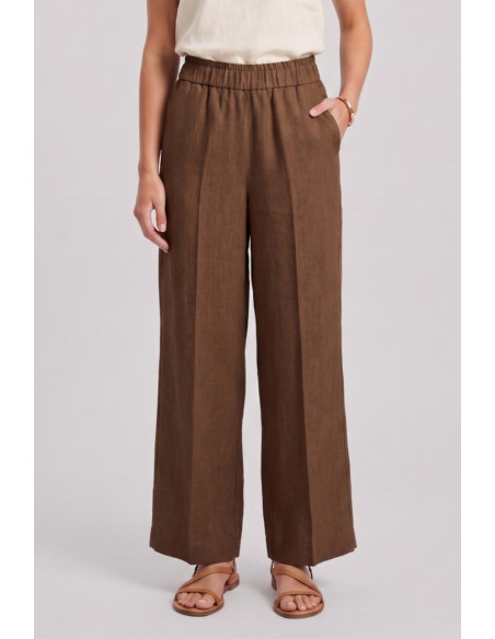Markup pantalone in lino MW15104 [5f01f369]