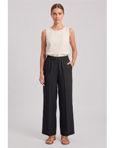 Markup pantalone in lino MW15104 [433a6407]