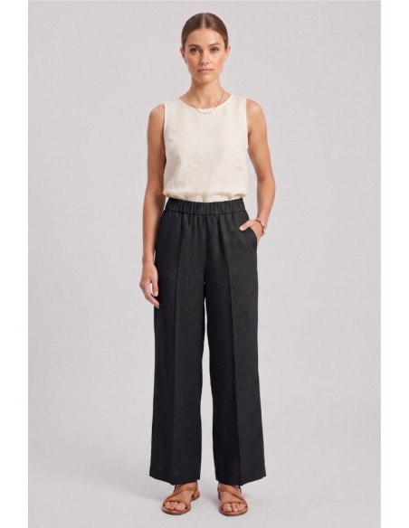 Markup pantalone in lino MW15104 [433a6407]