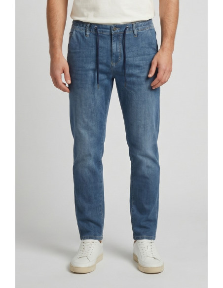 Rifle jeans chino in denim leggero con laccio RF422 [2e151c01]