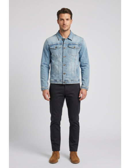 Rifle giubbino in denim di cotone stretch RF575 [50016e52]