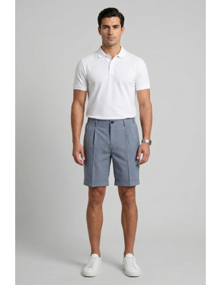 Markup bermuda in poliviscosa stretch MK1950209 [d462d415]