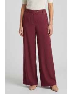Fresh Flower pantalone palazzo in misto lino FD655 [eada1b11]