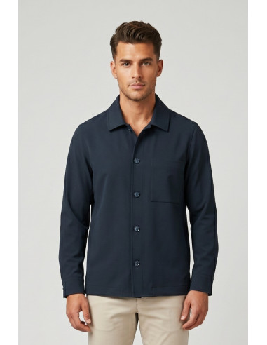Moro camicia in poliviscosa stretch MEG652 [2c3451dc]
