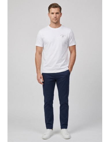 Beverly Hills Polo Club t-shirt in jersey di cotone stretch TS415022 [291daf89]