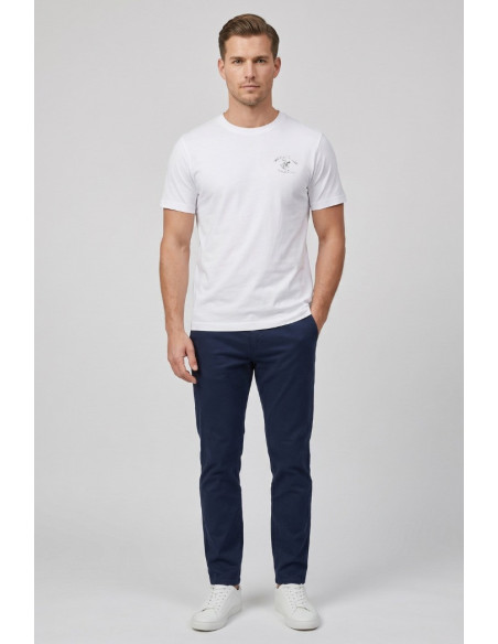 Beverly Hills Polo Club t-shirt in jersey di cotone stretch TS415022 [291daf89]