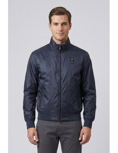 Blauer bomber leggero sfoderato Duxbury 26sbluc11028-007462 [abb3a640]