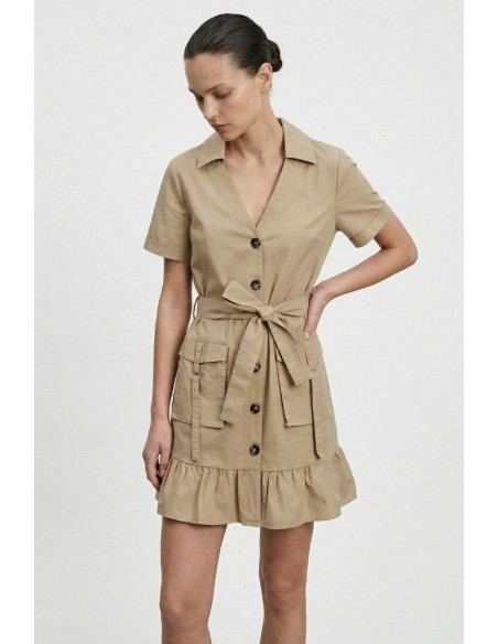 Influencer abito camicia corto 05BJ2501 [1742bd3d]