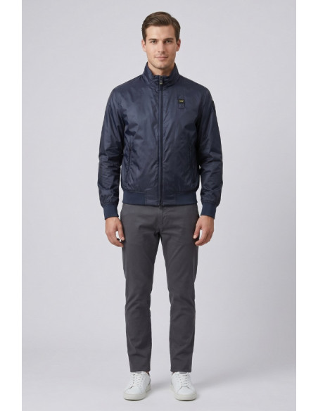 Blauer bomber leggero sfoderato Duxbury 26SBLUC11028-007462 [c5882449]