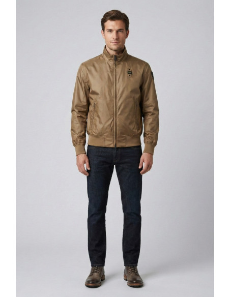 Blauer bomber leggero sfoderato Duxbury 26SBLUC11028-007462 [f00821ac]