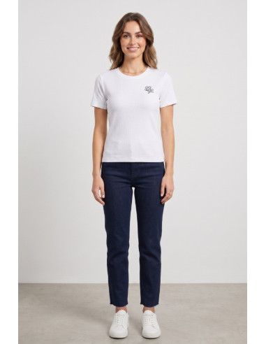 Beverly Hills Polo Club t-shirt in maglia di cotone TS550063 [62c65b72]